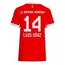 Bayern Munich Luis Diaz #14 Hemmatröja Dam 2025-26 Korta ärmar